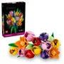 Lego Set de Construction pour Adultes Botanicals 11501 Le Bouquet de Tulipes - Décoration Florale Créative Sans Fanaison - Cadeau