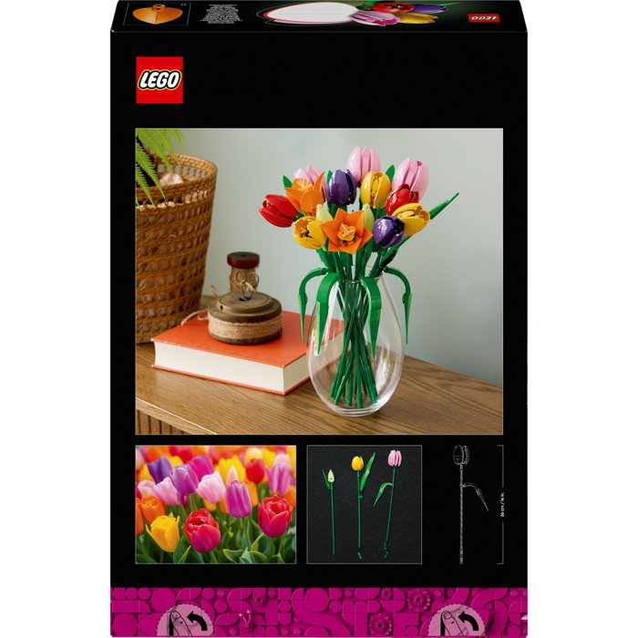 LEGO Botanicals Ramo de Tulipes 11501, Set de Construction pour Adultes de 576 pièces LEGO Botanicals Ramo de Tulipes 11501, Set de Construction pour Adultes de 576 pièces