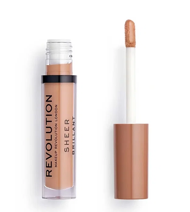 Makeup Revolution Sheer Brilliant Gloss à lèvres 119 Agitation, 3.5 ml