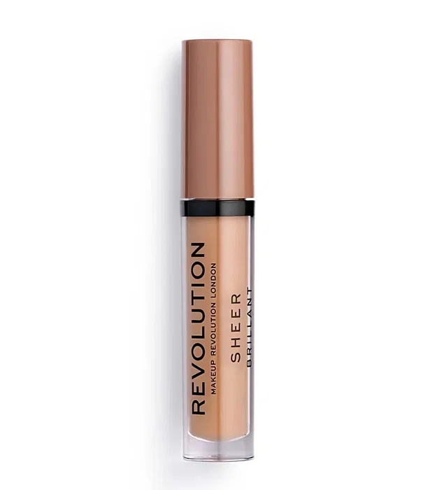 Makeup Revolution Sheer Brilliant Gloss à lèvres 119 Agitation, 3.5 ml