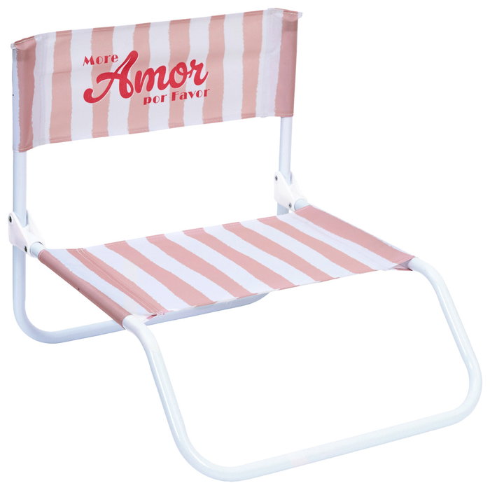 Home Deco Factory Chaise de plage Dolce Vita rose Home Deco Factory Chaise de plage Dolce Vita rose