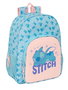 Safta Mochila Adapt.Carro Stitch "Ohana" 33 x 42 x 14 cm - Sac à dos pour enfant à partir de 36 mois