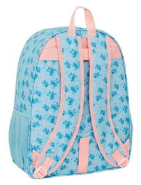 Safta Mochila Adapt.Carro Stitch "Ohana" 33 x 42 x 14 cm - Sac à dos pour enfant à partir de 36 mois