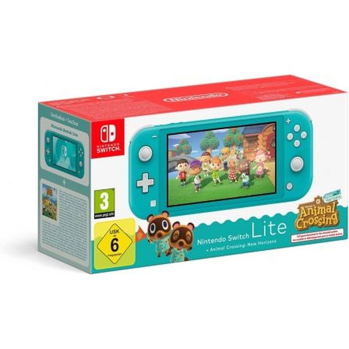 Nintendo Switch Lite + Animal Crossing Nintendo 45496546083 Turquoise
