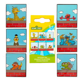 Loungefly Assortiment de 12 Badges Émaillés Blind Box 1, Rue Sésame Street