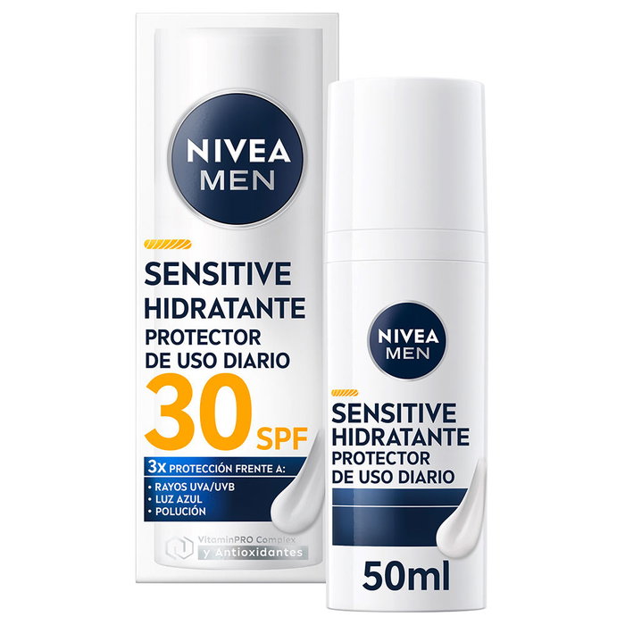 Nivea Crème Hydratante Hommes Sensibles SPF30 50 ml