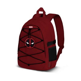 Karactermania Deadpool Mochila Fight Pro 44x31x20cm Sac à dos urbain en polyester rouge pour enfants