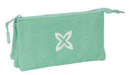 Safta Munich Basicos Porte-tout triple "Turquoise" 22 x 12 x 3 cm