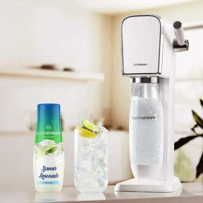 Sodastream Concentré Limonade, Lot de 6 bouteilles de 440ml pour environ 54L de boissons, pour machine à soda