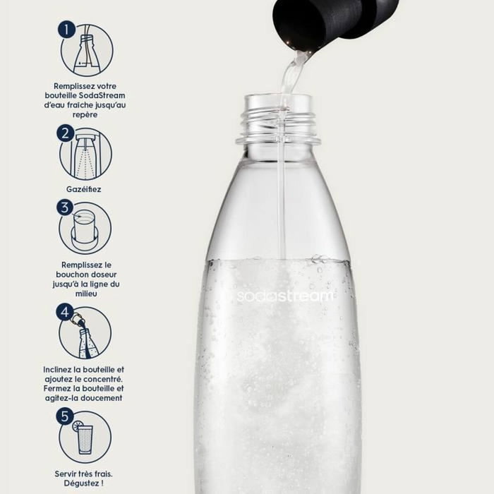 Sodastream Lot de 6 Concentrés Limonade 440ml