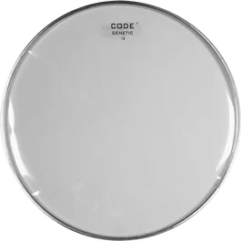 CODE Parche Bordonero 14" 3 Mil Série Genetic - Peau de Tambour pour Batterie