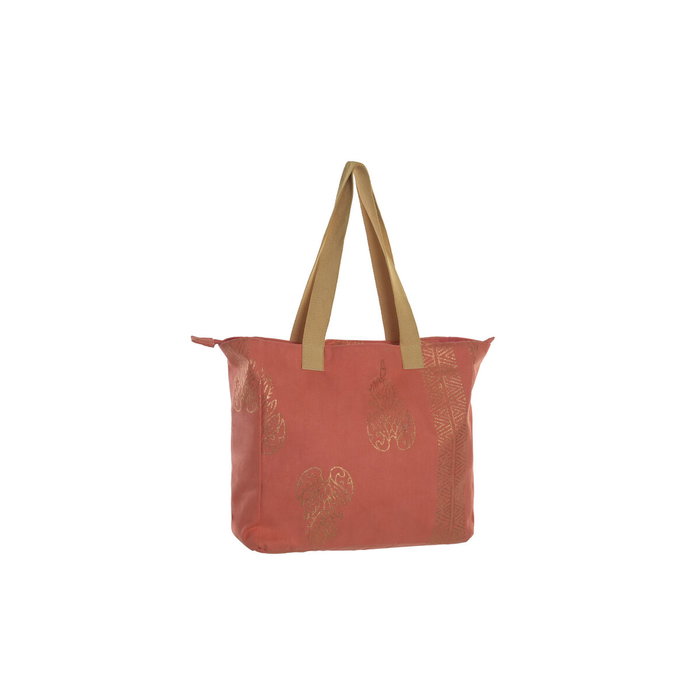 Home ESPRIT Sac-à-main Femme Vert Beige Doré Corail (Lot de 3) Home ESPRIT Sac-à-main Femme Vert Beige Doré Corail (Lot de 3)