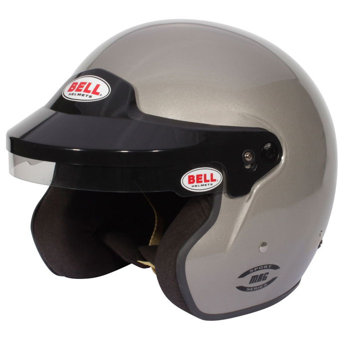 Bell Casco Mag Titanium S. Hans Taille M58-59 Fia8859 BL1435A32 Casque Ouvert Visiere Reglable Pare-Soleil Anti-Eblouissant Bell Casco Mag Titanium S. Hans Taille M58-59 Fia8859 BL1435A32 Casque Ouvert Visiere Reglable Pare-Soleil Anti-Eblouissant