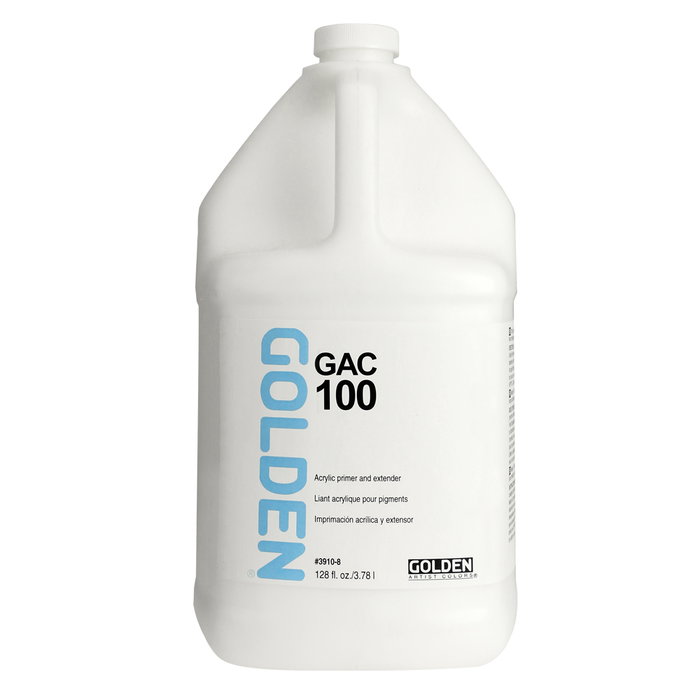 Golden GAC 100 Apprêt et Extendeur Acrylique 3,78 L Golden GAC 100 Apprêt et Extendeur Acrylique 3,78 L