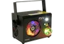 Algamlight FX-4 Projecteur LED 4-en-1 avec Roue de Gobos, Magic Ball, Strobe et Laser RV