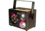 Algamlight FX-4 Projecteur LED 4-en-1 avec Roue de Gobos, Magic Ball, Strobe et Laser RV