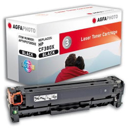 AgfaPhoto Cartouche de toner Noir 4400 pages pour remplacement HP CF380X