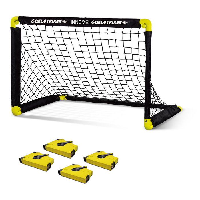 Tachan - Set De Porterias Et Terrain De Football Portable - Pack Complet Avec 2 Buts Pliables, Ballon, Système De Délimitation - Jouet Pour Enfants +5 Ans Tachan - Set De Porterias Et Terrain De Football Portable - Pack Complet Avec 2 Buts Pliables, Ballon, Système De Délimitation - Jouet Pour Enfants +5 Ans