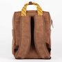 Cerdà - Mochila Casual Moda Polipiel Harry Potter Hufflepuff - Sac à dos en simili-cuir avec thème Hufflepuff