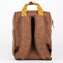 Cerdà - Mochila Casual Moda Polipiel Harry Potter Hufflepuff - Sac à dos en simili-cuir avec thème Hufflepuff