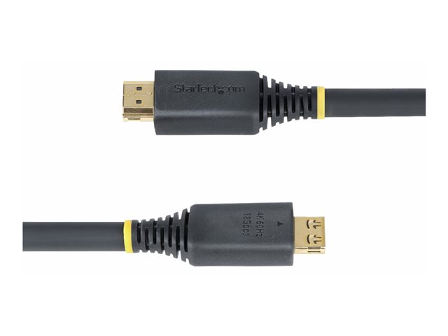 Startech.com Cable HDMI Actif 6,1 M avec Ethernet Macho-Macho Noir