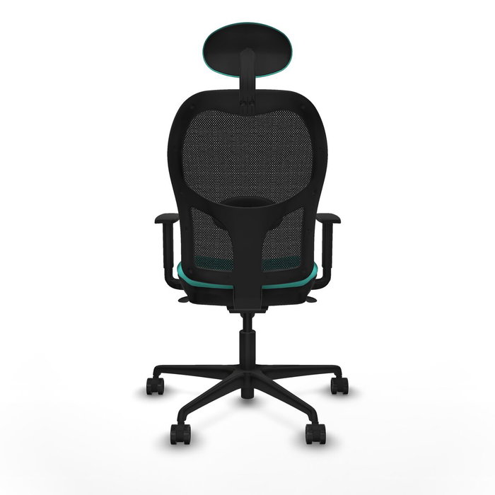 Piqueras y Crespo Chaise de Bureau 1D036N1 Turquoise Piqueras y Crespo Chaise de Bureau 1D036N1 Turquoise