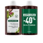 Klorane Duo Shampooing Fortifiant à la Quinine et Edelweiss BIO 2 x 400 ml