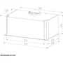 Continental Edison CEHI60 Hotte intégrée L60 cm