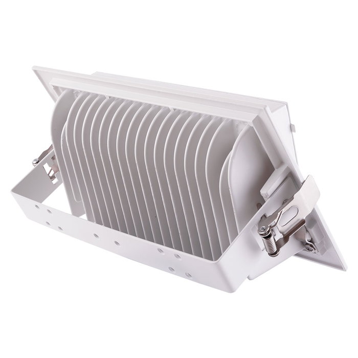 Spot Downlight LED Rectangulaire Orientable 30W 5000Lm 4000K Blanco Natural Spot Downlight LED Rectangulaire Orientable 30W 5000Lm 4000K Blanco Natural