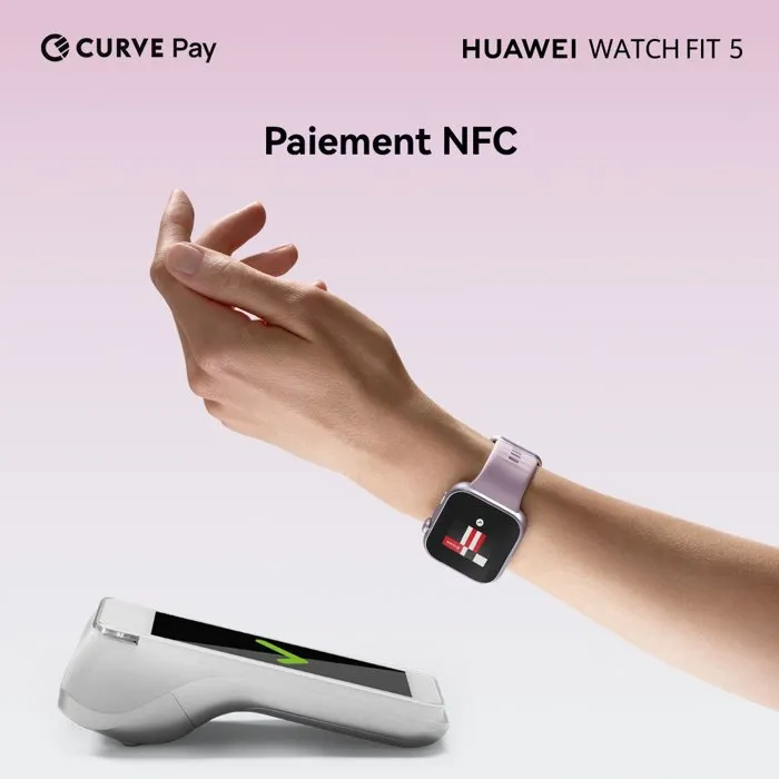 Huawei Watch Fit 5 - Montre Connectée Blanc - Suivi d'Activités et Notifications Huawei Watch Fit 5 - Montre Connectée Blanc - Suivi d'Activités et Notifications