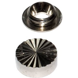Future Embellisseur Facetté 16mm Nickel 4 Ud