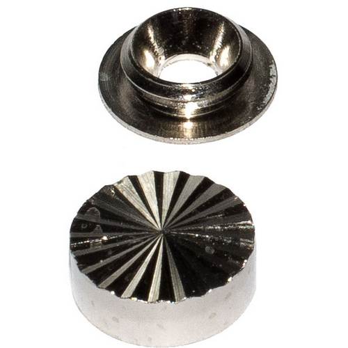 Future Embellisseur Facetté 16mm Nickel 4 Ud Future Embellisseur Facetté 16mm Nickel 4 Ud