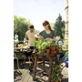 Gardena Tuyau spiral flexible avec support intégré, raccords et lance de nettoyage