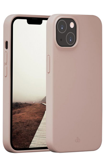 dbramante1928 Coque transparente recyclée pour iPhone 14 - Protection anti-choc, compatibilité charge sans fil, couleur Pink Sand - Étui slim et anti-dérapant dbramante1928 Coque transparente recyclée pour iPhone 14 - Protection anti-choc, compatibilité charge sans fil, couleur Pink Sand - Étui slim et anti-dérapant