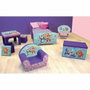 Fun House Tabouret de rangement Pat Patrouille fille, Vert et Violet