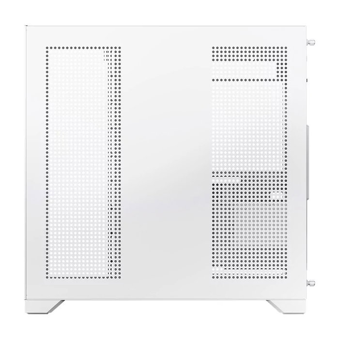 Hiditec H3 PRO Boîtier Gaming Midi Tower Blanc et Transparent