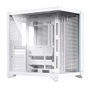 Hiditec H3 PRO Boîtier Gaming Midi Tower Blanc et Transparent