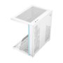 Hiditec H3 PRO Boîtier Gaming Midi Tower Blanc et Transparent