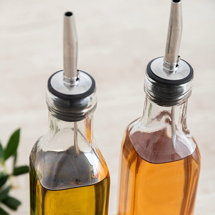 Quid Set Huilier et Vinaigrier Verre Naturalia 260 mL Quid Set Huilier et Vinaigrier Verre Naturalia 260 mL