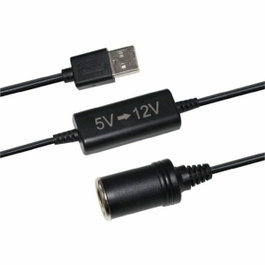 Htc Equipement Convertisseur USB 5V vers 12V - 12W - Câble 120cm