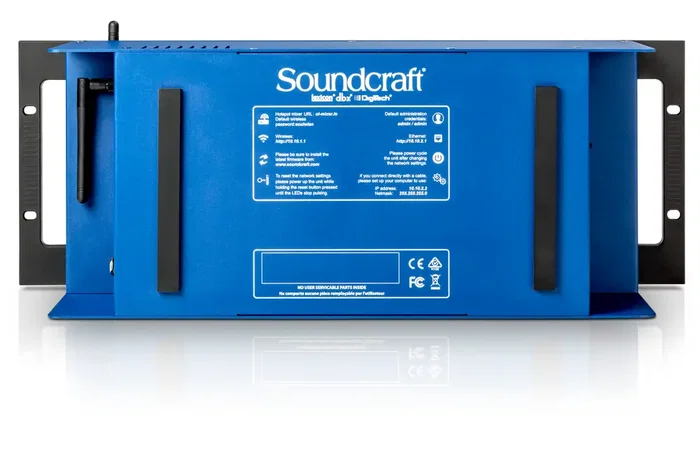 Soundcraft Ui24R Console de mixage numérique rack 4U 24 entrées avec préamplis Studer, Wi-Fi double bande, enregistrement multipiste USB Soundcraft Ui24R Console de mixage numérique rack 4U 24 entrées avec préamplis Studer, Wi-Fi double bande, enregistrement multipiste USB