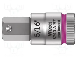 WERA Douille Allen-bit Hex-Plus 5/16 pol. 1/4 po 28mm