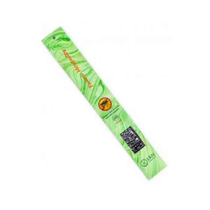 BIOAROMA Encens 100% Naturel Répulsif Auroshikha Antimoustiques à l'huile de Neem et Citronnelle - Lot de 6 bâtons longs BIOAROMA Encens 100% Naturel Répulsif Auroshikha Antimoustiques à l'huile de Neem et Citronnelle - Lot de 6 bâtons longs