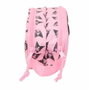 SAFTA Porte-tout Double 3D avec motifs Kuromi et Hello Kitty - 21 x 6 x 8 cm, 2 compartiments à fermeture éclair et anse latérale