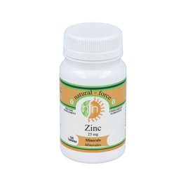 NUTRI-FORCE Zinc 100Comprimés Complément Alimentaire Minéral 25mg Zinc