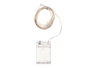 Giftdecor Tira LED 50 Lumière Chaude avec Boîte Intérieure 16x10x6 cm - Câble 5,4 m - Piles 2xAA (Set de 24)