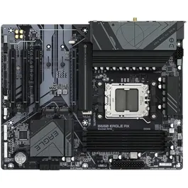 GIGABYTE Carte mère B650 EAGLE AX (AM5, Ryzen 7000/8000/9000, DDR5 7600 MHz, PCIe 5.0, 2x M.2, WiFi 6E, USB 3.2)