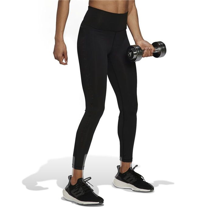 Pantalon de sport long Adidas Own Colorblock Noir Femme