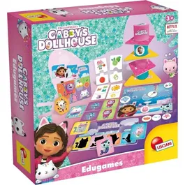 Lisciani Giochi - Collection éducative Gabby's Dollhouse - Jeux variés pour développer logique, imagination, attention et mémoire - Thème maison de poupée
