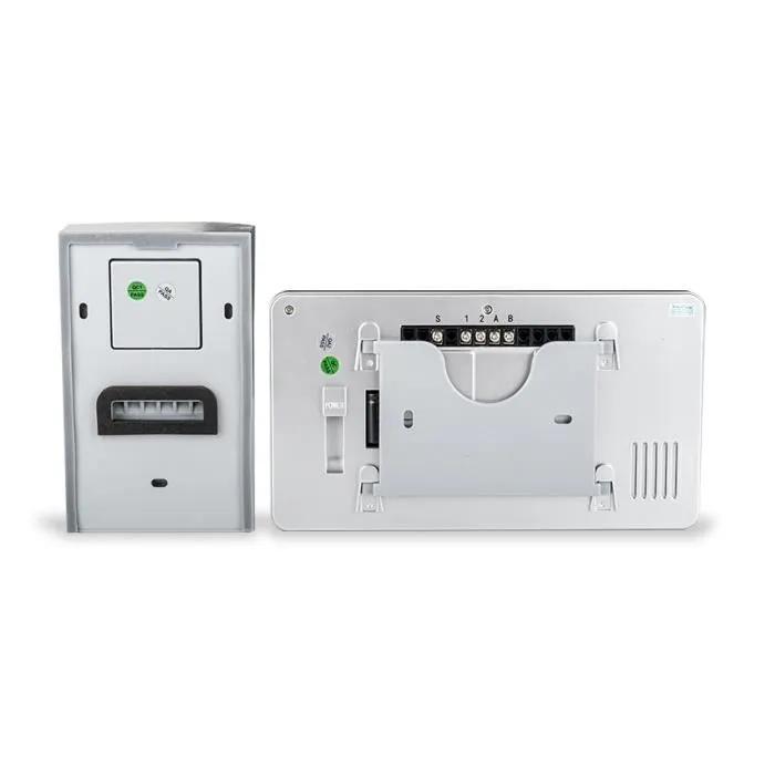 SCS Sentinel VisioFirst 7 - Interphone vidéo filaire avec écran 7 pouces, portée 100 m, 5 mélodies, vision nocturne, garantie 3 ans